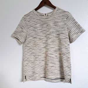 Anthropologie Postmark Textured Pullover Blouse Size Medium